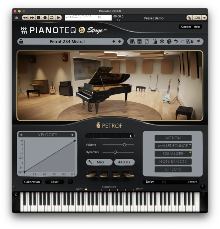 MODARTT Pianoteq 9 Stage Virtual Instrument Software