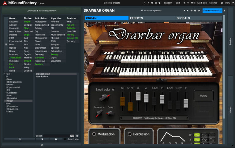 MeldaProduction MSoundFactory Virtual Instrument and Effects Plugin - Full Library