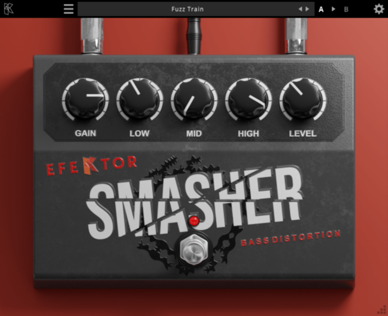 Kuassa Efektor Bass Smasher Distortion Plugin