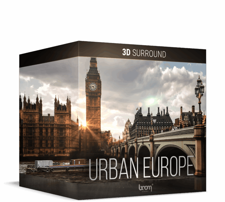 Boom Library Urban Europe Sound FX Library - 3D Surround Edition