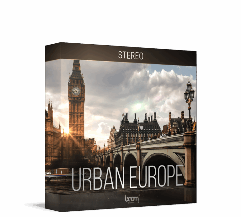 Boom Library Urban Europe Sound FX Library - Stereo Edition
