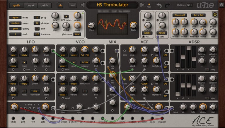 u-he ACE Modular Synth Plugin