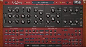 u-he Diva Virtual Synthesizer Plugin