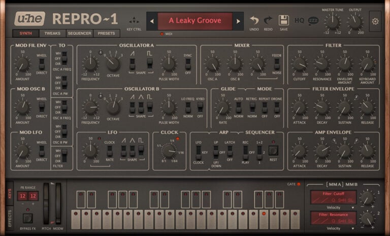 u-he Repro-1 & Repro-5 Plugin