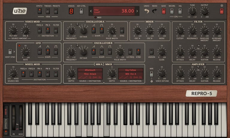 u-he Repro-1 & Repro-5 Plugin
