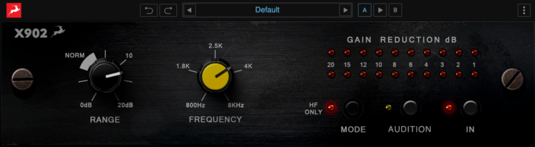 Antelope Audio x902 De-esser Plugin
