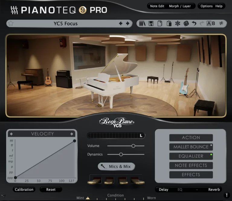 MODARTT YC5 Rock Piano Instrument Pack for Pianoteq