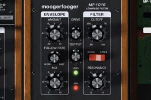 Moog MF-101S Lowpass Filter Plugin