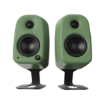 KANTO SU2 Rear-Mounted Desktop Speaker Stands for Small Speakers, Pair - Image 3