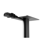KANTO SPH Universal Height Adjustable Bookshelf Speaker Stands - Black, Pair - Image 2