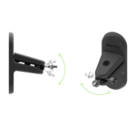 KANTO SPW3 Universal Satellite Speaker Wall Mount Bracket, Pair - Image 4