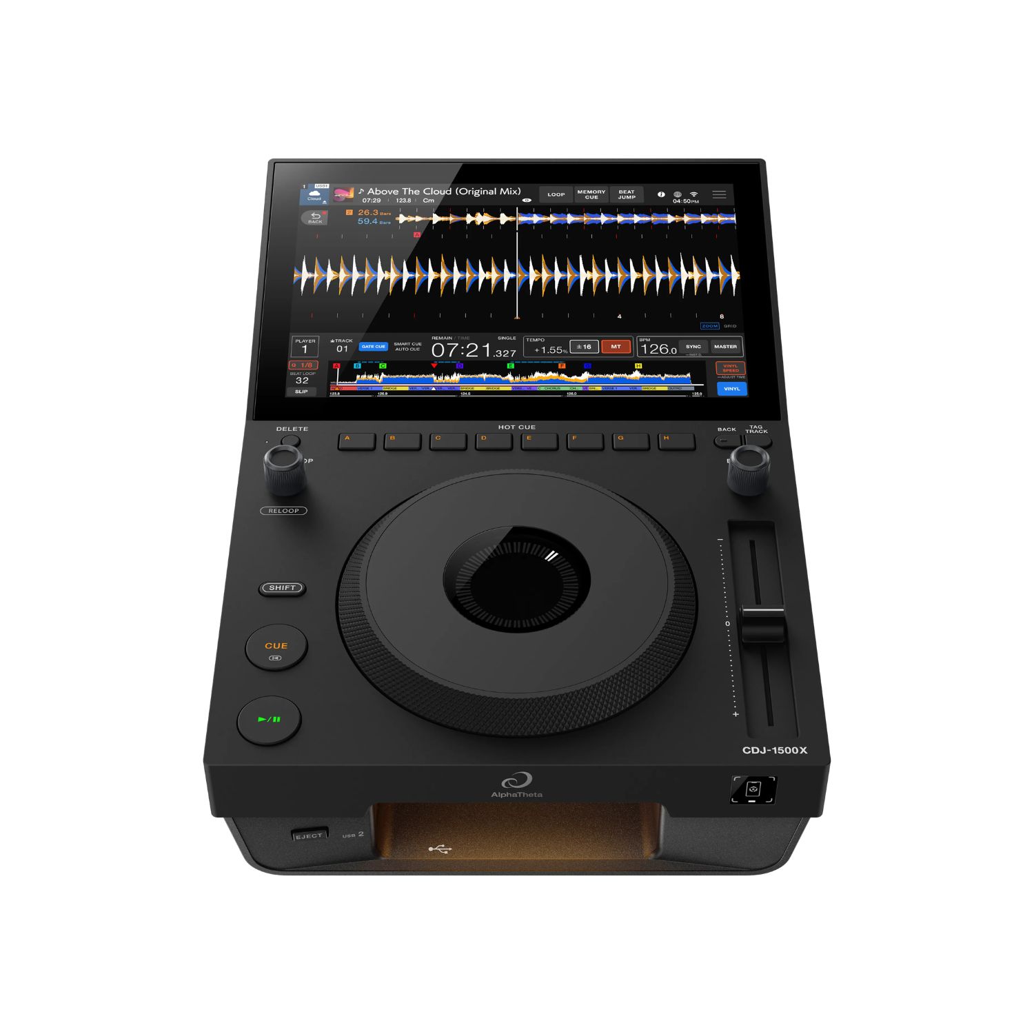 CDJ-1500X (2) AlphaTheta CDJ-1500X Professional DJ Media Player - Image 1