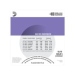 D'Addario EJ13 80/20 Bronze Acoustic Guitar Strings - Image 3