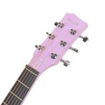 Enya Nova Go AI SP1 - Purple Carbon Fiber Electric Acoustic Travel Guitar - Image 5