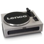 LENCO LS-440GY - Record Player with 4 built-in speakers - Fabric - Grey - Image 7
