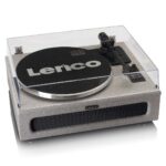 LENCO LS-440GY - Record Player with 4 built-in speakers - Fabric - Grey - Image 6