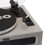 LENCO LS-440GY - Record Player with 4 built-in speakers - Fabric - Grey - Image 4