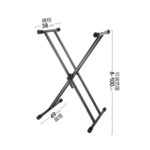 Superfix Double Brace Keyboard Stand (KS212B) - Image 2